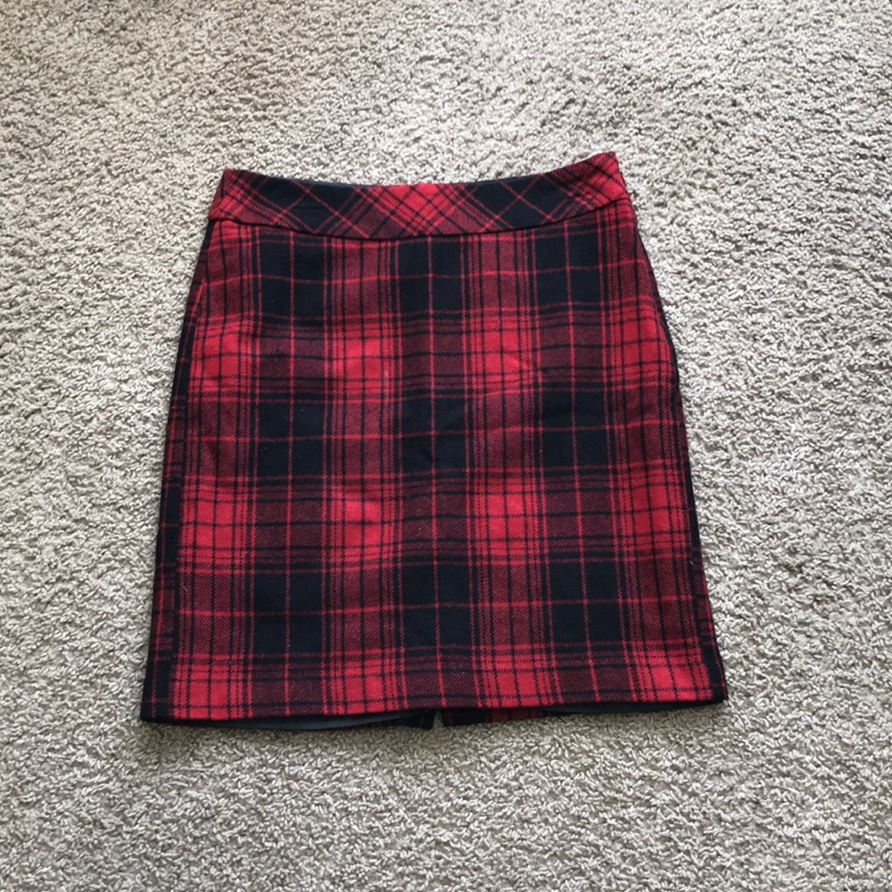 Eddie Bauer Plaid Skirt